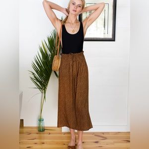 Emerson Fry DRAWSTRING SKIRT - CHEETAH SPOTS - XS 🐆🐆 SOLD OUT 🐆🐆